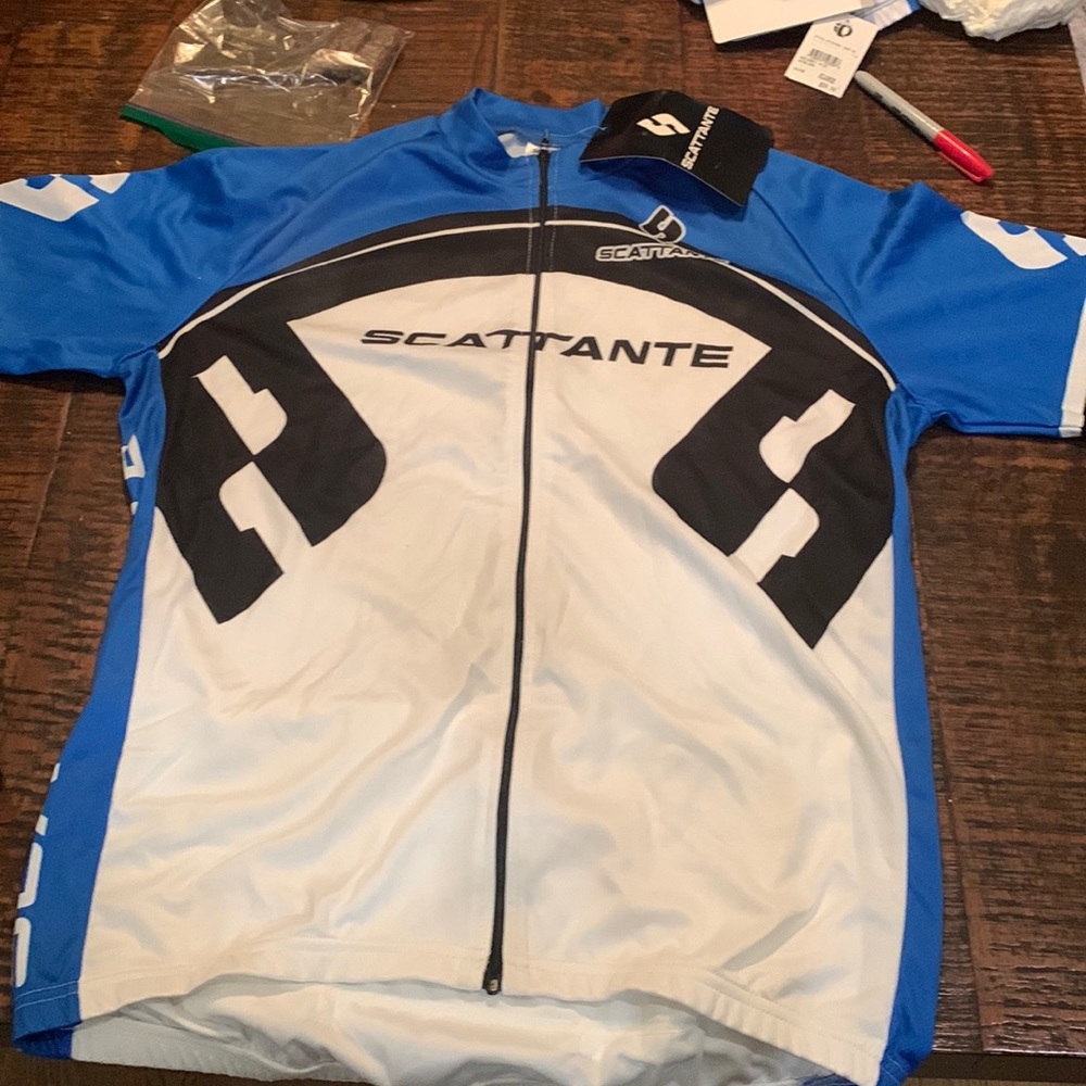 Men’s CYCLING JERSEY NWT XL Scattante Brand